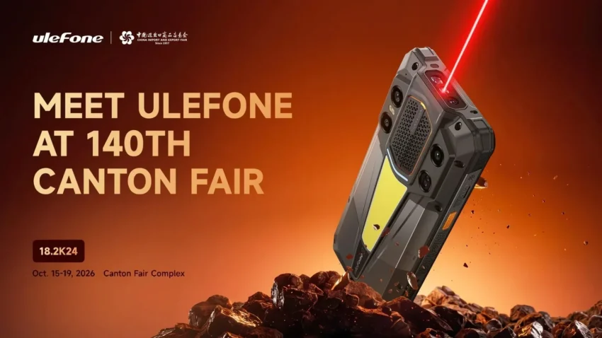 Ulefone Armor 35 Pro: il rugged con telemetro laser da 1,2 km 3 Render di Ulefone Armor 35 Pro nella grafica della Canton Fair 2026